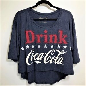 NWT Classic Coca Cola Cropped Top